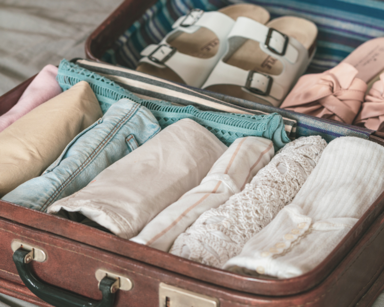 Organizadores de maletas de viaje para mujer, bolsas de viaje para